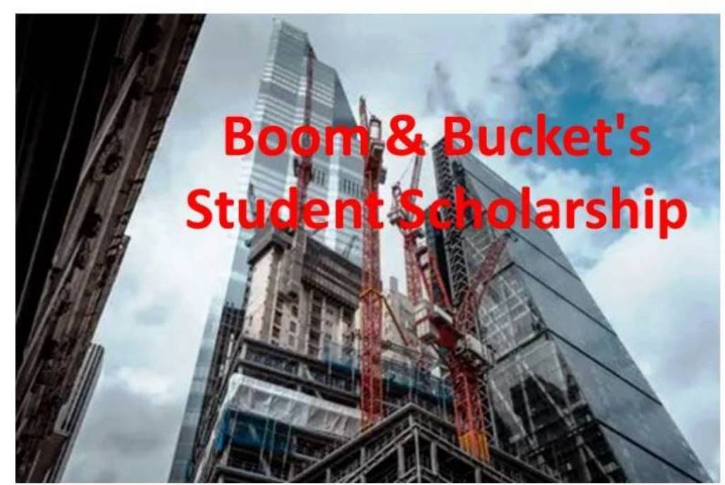 Boom & Bucket's Student Scholarship Program