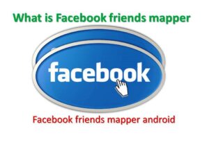 Facebook friends mapper android