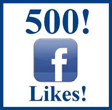 What happens when you reach 500 likes on Facebook page?
